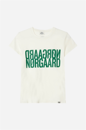 Mads Nørgaard Tuvina Ekologisk T-shirt - Vanilla Ice 